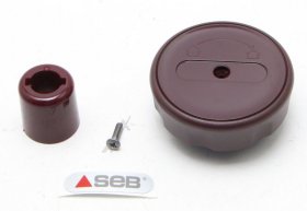 Control Knob - Ss-980765 Hand Complete Red [Groupe SEB]