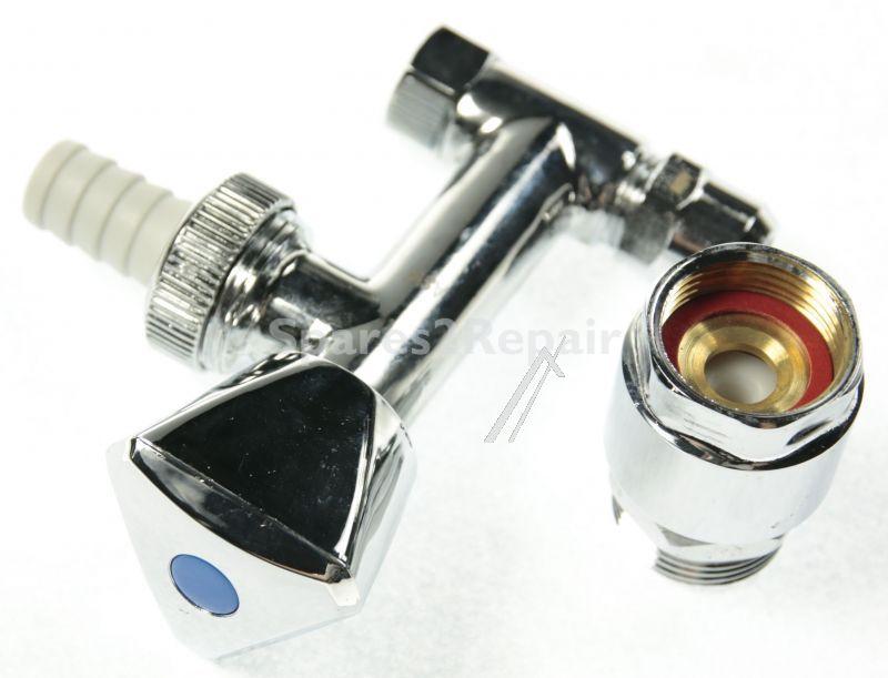 Asw Protector For Flexible Tube - 421819 Elbow Tap Chrome With Valve