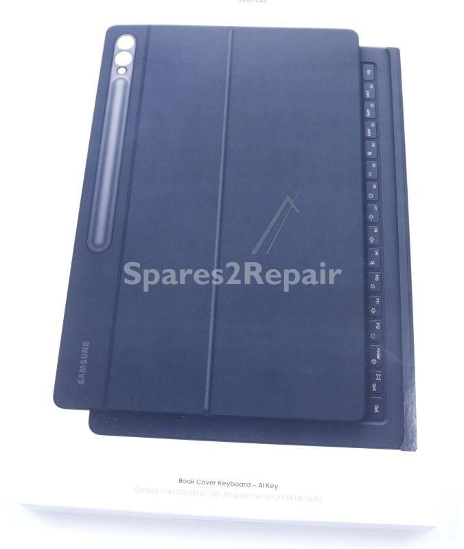 Samsung Leather Bag Gsm - Ef-dx925bbggde Samsung Book Cover Keyboard For Tab S10 Ultra-s9 Ultra Black