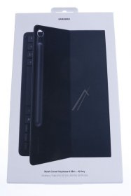 Samsung Leather Bag Gsm - Ef-dx720bbggde Samsung Tab S9-s9 Fe Book Cover Keyboard Slim Black