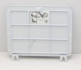 Samsung Filter Lid - Dc97-21478f Assembly Cover Filter wf8-6500tk white globa