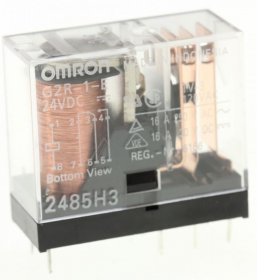 Omron Pcb Relay To 24v - 24vdc 16a-250vac G2r1e-24dc Relay 1 Switch
