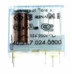 Finder Pcb Relay To 24v - 24vdc 12a-250vac Relay, 1 Pole Co