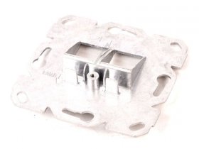 Efb Frame Outlet - Et-25111k Tragring Umlaufend 2-port Fur Keystones Designfahig Tae