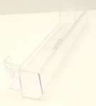 Compatible Refrigerator - Freezer Door Shelf - Bottle Shelf Alternative For Bauknecht
