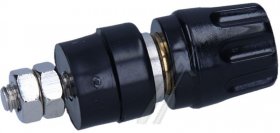 Hirschmann Mounting Socket - Pki10a Pole Terminal Black