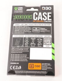 Striker Leather Bag Gsm - 80822 Striker X-core - D3o Xtreme Impact Mag Case - Black - Apple Iphone 13-14-15
