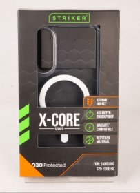 Striker Leather Bag Gsm - 80868 Striker X-core D3o Xtreme Impact Mag Case Transparent Samsung S25 Edge 5g