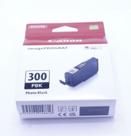 Canon Cartridge - Pfi-300pbk 4193c001 Canon Ink Photo Black Pfi-300pbk