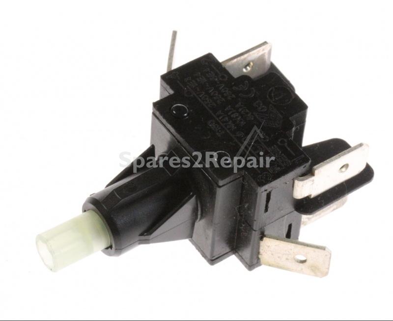 Switch - C00337024 483286008917 Push Button [Whirlpool Indesit]