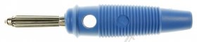 Banana Plug - BÜla20k Banana Plug Blue Hirschmann