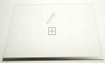 Glass Panel - C00326270 481010699234 Glass Crisper + Inox Profile [Whirlpool Indesit]