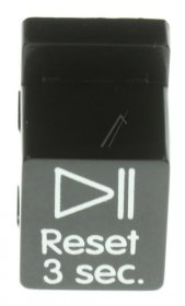 Button - 1756580200 C00881502 Cover F5 Start-stop Button Printed Black [Arcelik]