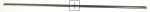 Ornamental Rail - 4656990400 C00872502 Glass Shelf Profile B16 Bi Hot Stamp [Arcelik]