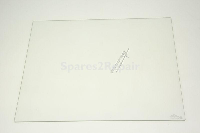Pane - 4626460400 C00909290 Freezer Compartment Glass Shelf 408x350 Clear [Arcelik]