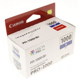 Canon Cartridge - Pfi-1000b 0555c001 Ink Cartridge Blue