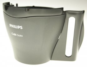 Philips Saeco Coffee Funnel - Cp1092-01 300005121811 Filter Assembly Black