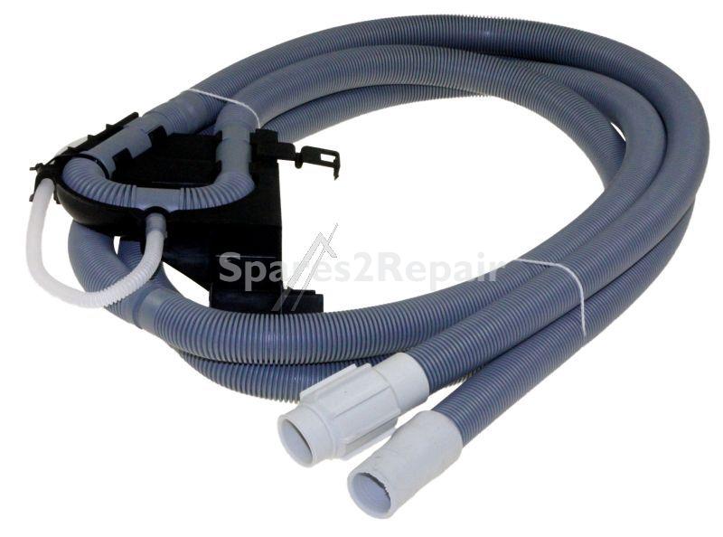 Outlet Pipe - C00324329 481010441234 Drainhose + Valve + Claim S-kit [Whirlpool Indesit]