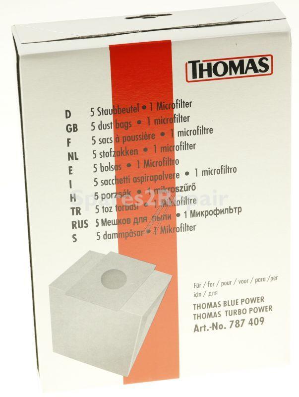 Thomas Vacuum Cleaner Bags - Set22 787 409 Staubbeutel-set 22
