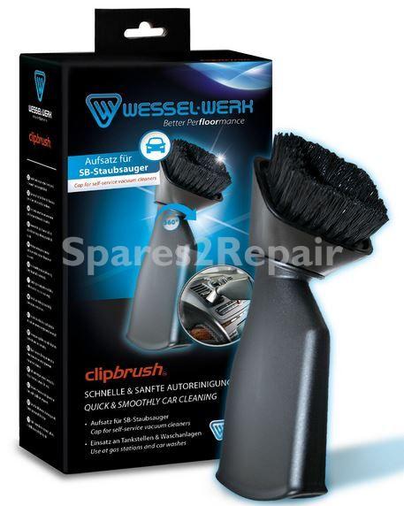 Wessel Werk Vacuum Cleaner Nozzle - 20001001 Clipbrush Armaturen Pinsel