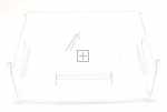 Freezer Case Flap - 1057406 Freezer Compartment Flaps [Amica]