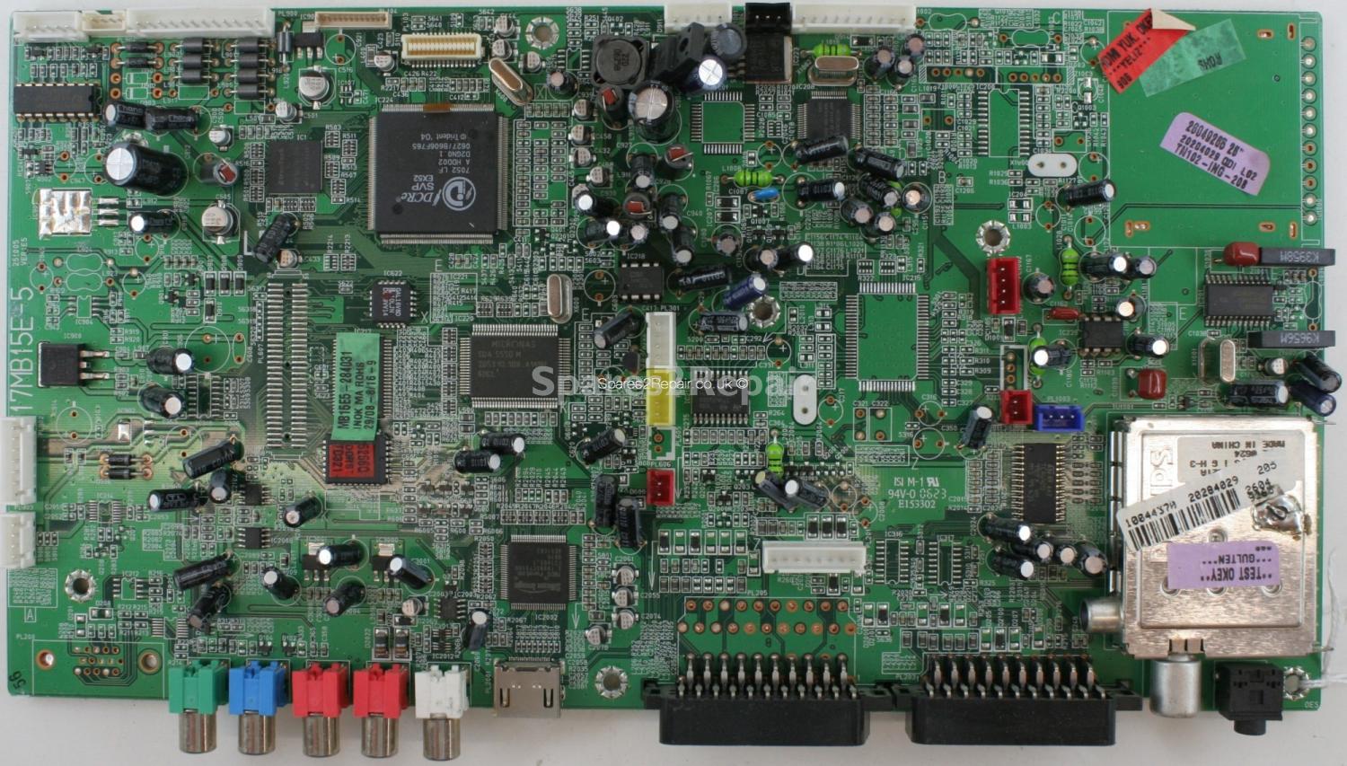 Acoustic Solutions LCD26NK750HD - Main AV - 17MB15E-5 - 251005 - Ver E5 - 20204029