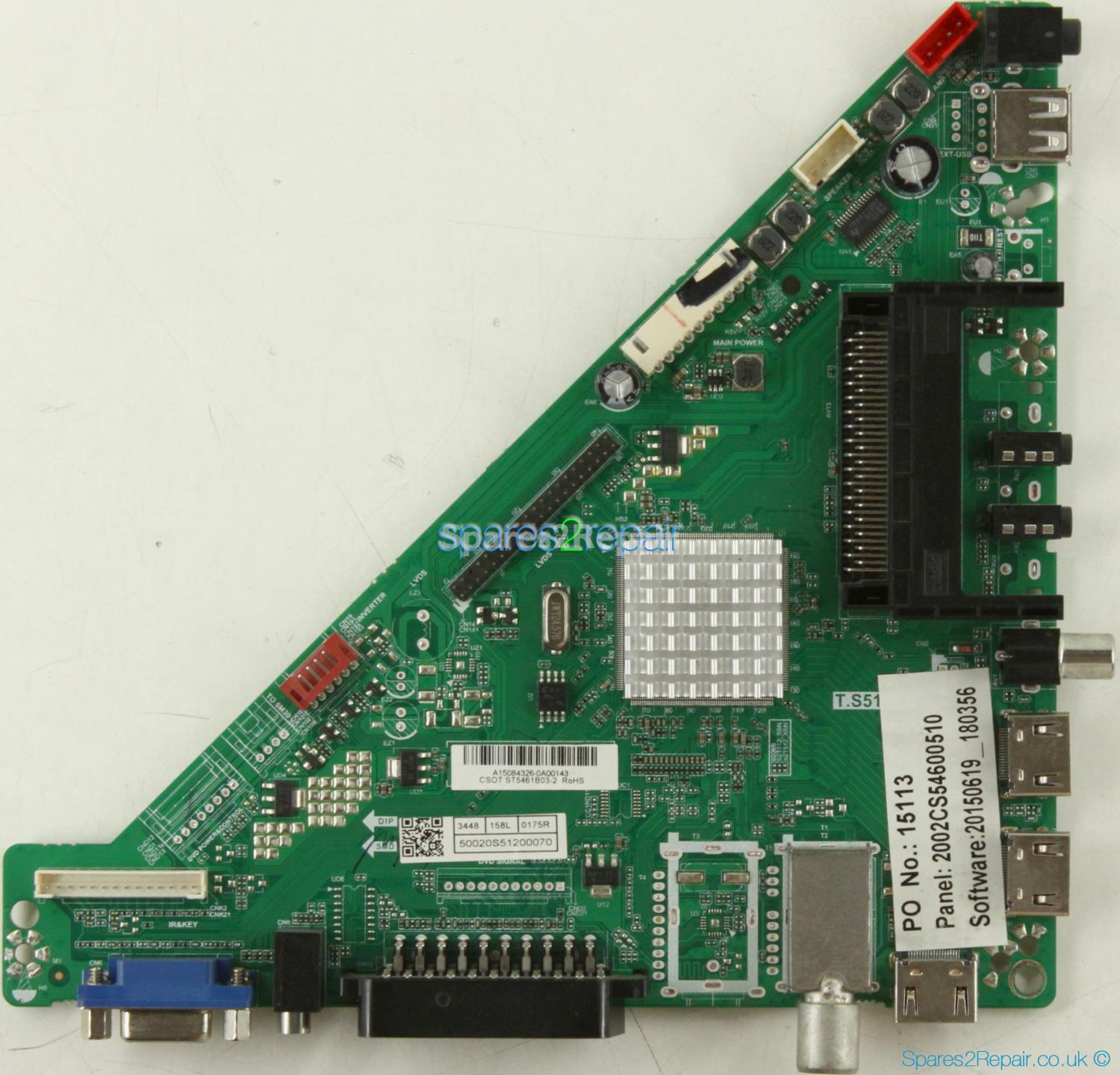 Baird TI5509DLEDBH - Main AV - A15084326 - 15113 - T.S512.81