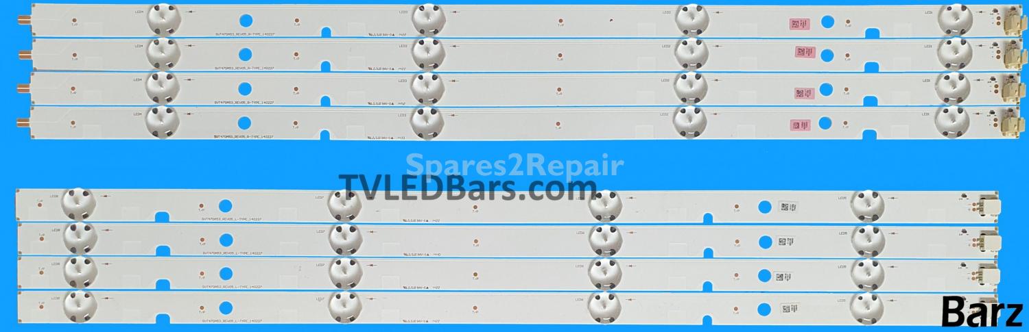 Toshiba 47 inch Full LED Backlight Array - SVT470A53_REV05_R-TYPE_140227 + SVT470A53_REV05_L-TYPE_140227 - TL470FS46-L LC470DUJ-SGE1