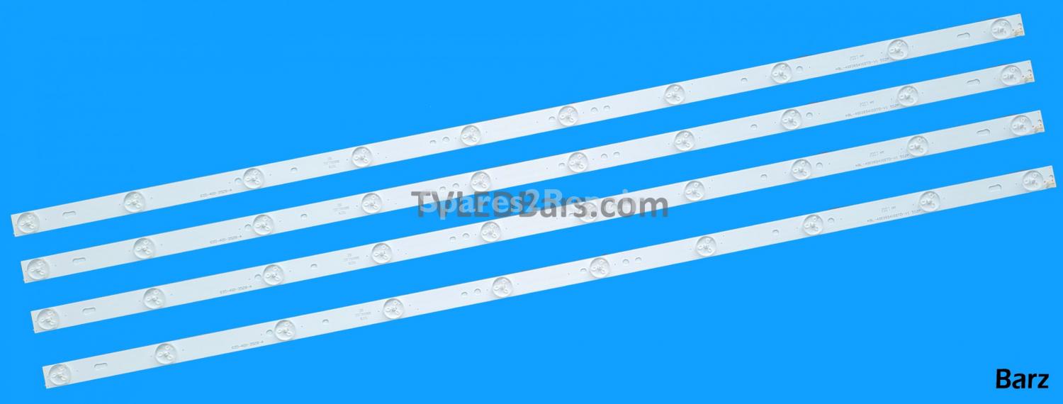 Haier LED Backlight Array Bauhn B40-63UHDF 40" LSC400FP04 MBL-40038D410DT0-V1 4pcs