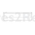 Vegetable Drawer Cover - 140007936176 Cover front crisper [Electrolux Aeg]