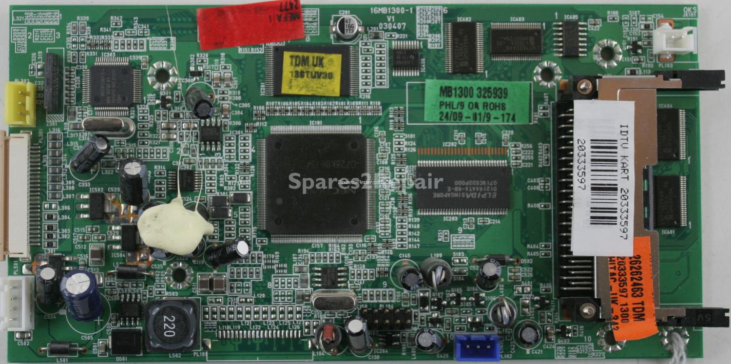Hitachi L32H01UA - Card Reader - 16MB1300-1 V1 - 030407 - 20333597