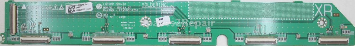 LG 50PG3000 - Buffer - EBR50045304 - EAX50054701 - 50G1A_XR - REV E - PDP 080410
