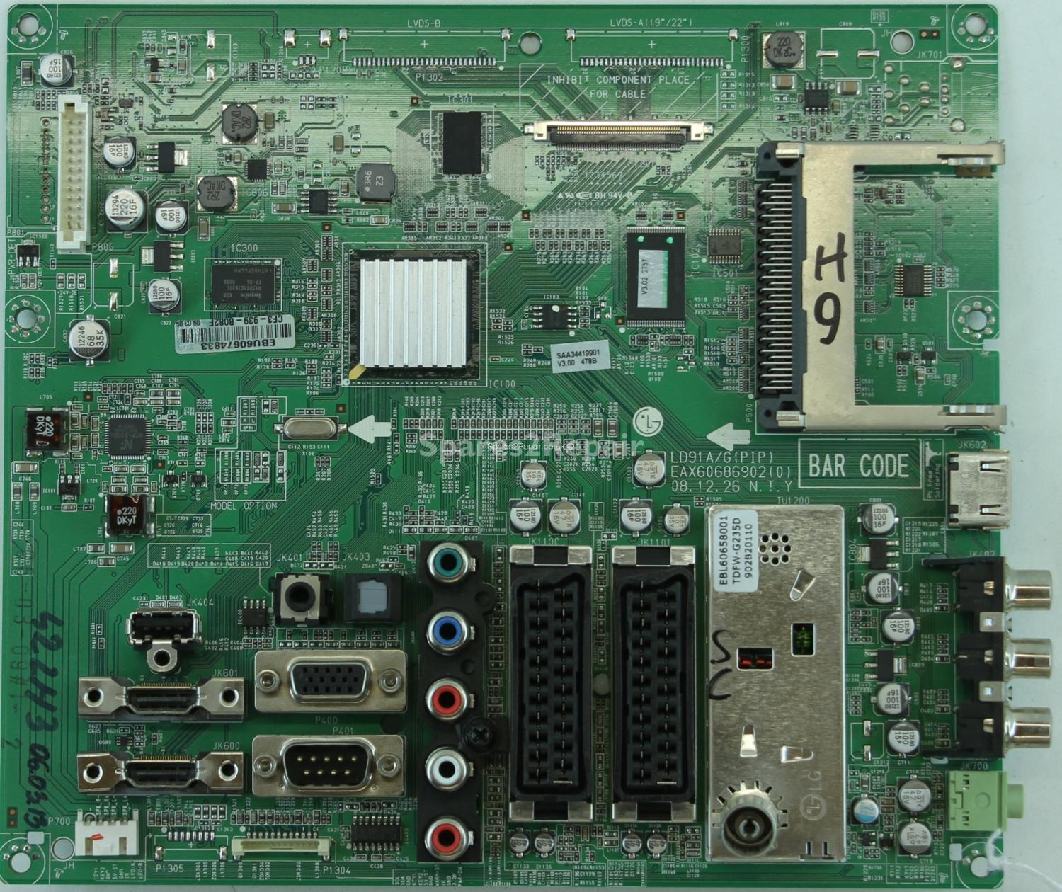 LG 42LH3000 - Main AV - EAX60686902(0) - EBU60674833 - LD91A/G(PIP)