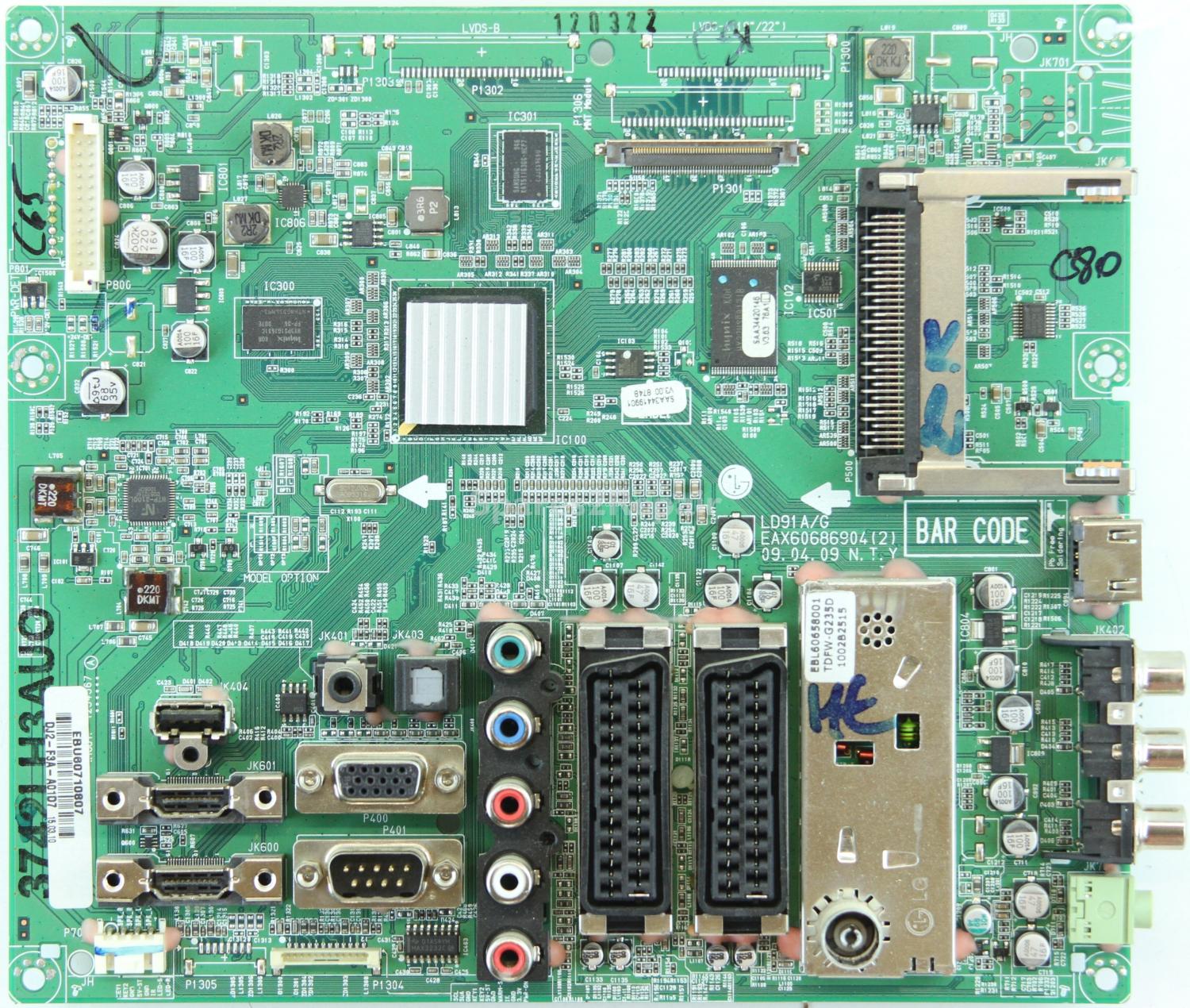 LG 42LH3000 - Main AV - EAX60686904(2) - EBU60710807 - LD91A/G(PIP)
