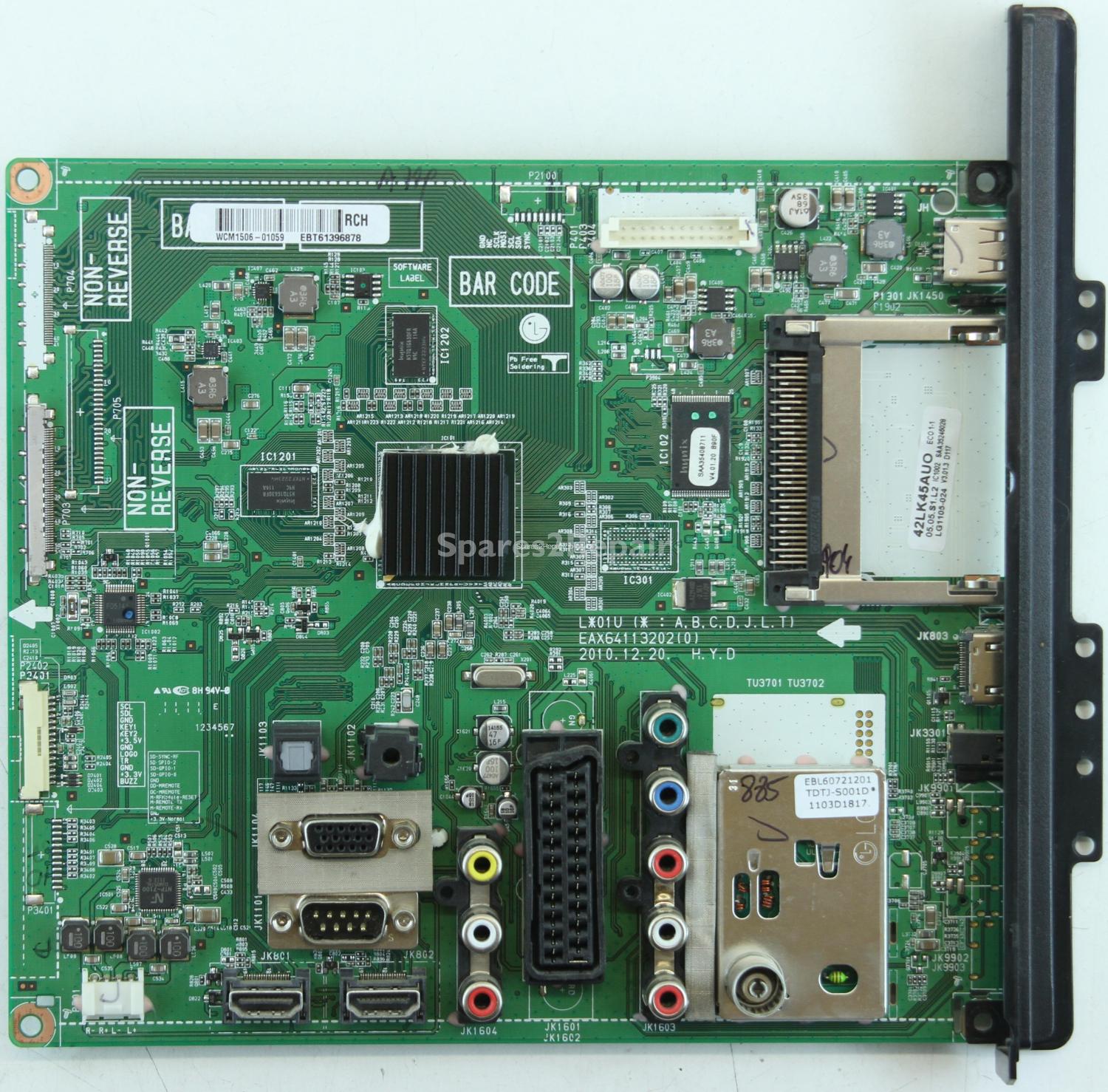 LG 42LK450U-ZB - Main AV - EAX64113202(0) - EBT61396878