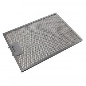 Universal Wire Mesh Cooker Hood Filter, Handle Side Length 265mm, Plain Side Length 359mm, fits BSH