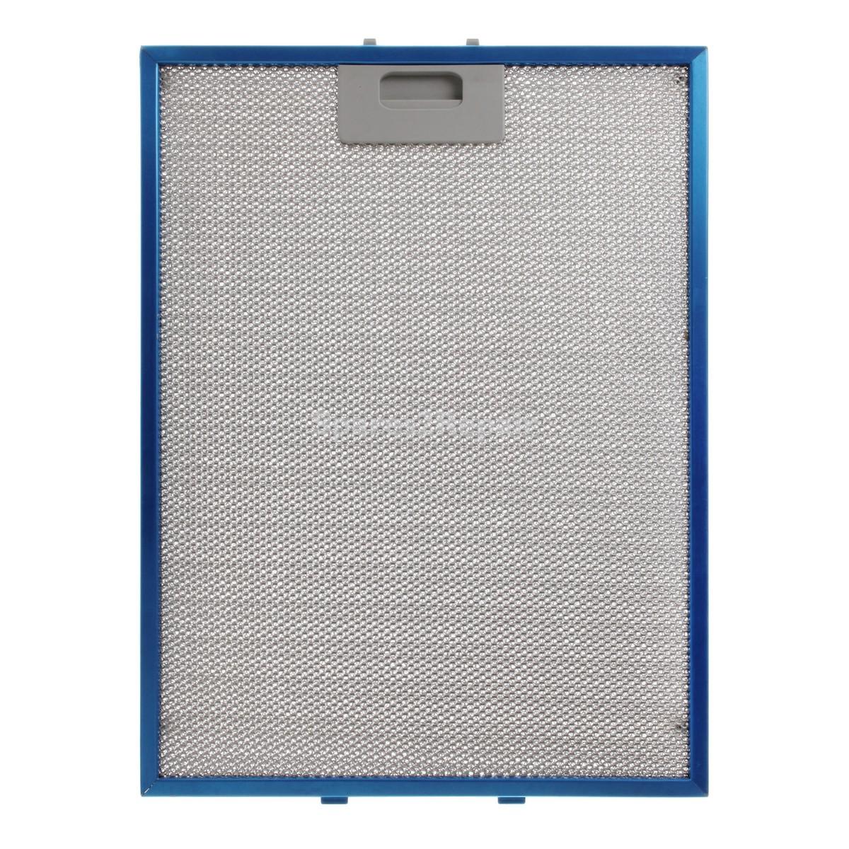 Universal Wire Mesh Cooker Hood Filter, Handle Side Length 290mm, Plain Side Length 380mm, fits Elica