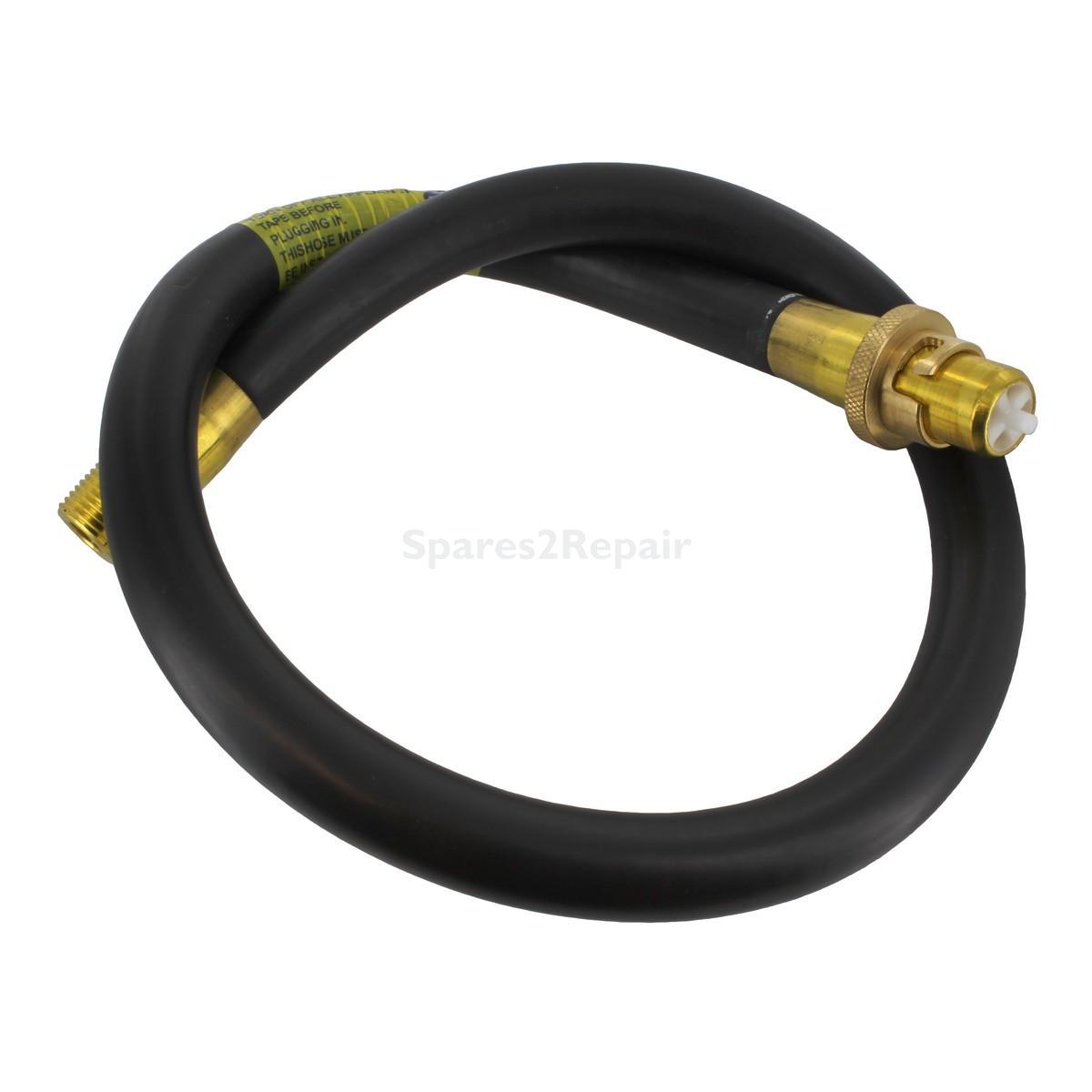 Universal Bayonet Natural Gas Cooker Hose (BS669-1 Length, 3ft x 0.5")