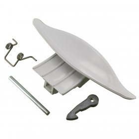 Compatible for Ariston, Indesit, Creda, Hotpoint AWD10UK, AWD12UK, BWD12, CDE12XUK, LBE12XUK Series Door Handle Kit