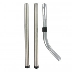 Universal Chromed Steel Friction-Fitting Bent End & Extension Rod Tube Kit (32mm)