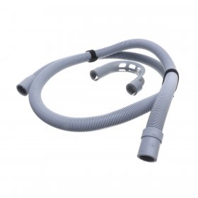 Universal Drain Outlet Hose & Hook (1.5m Length, 19mm & 22mm Fitting)