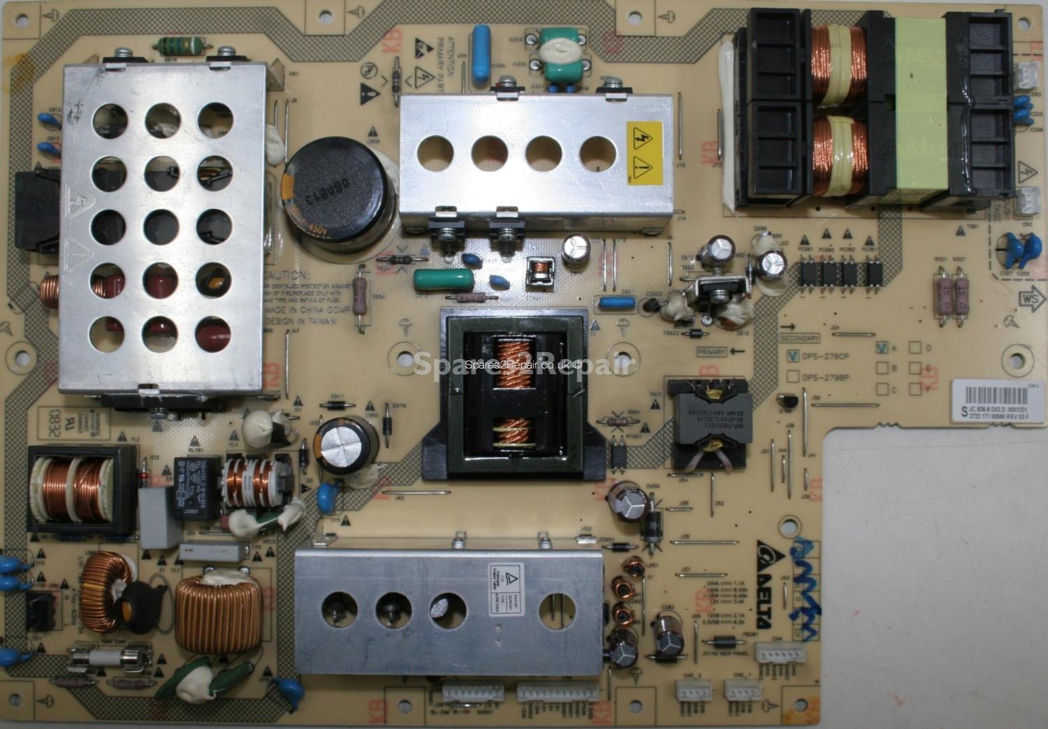 Philips 42PFL5603D - PSU - DPS-279CP A - 2722 171 00595 REV03