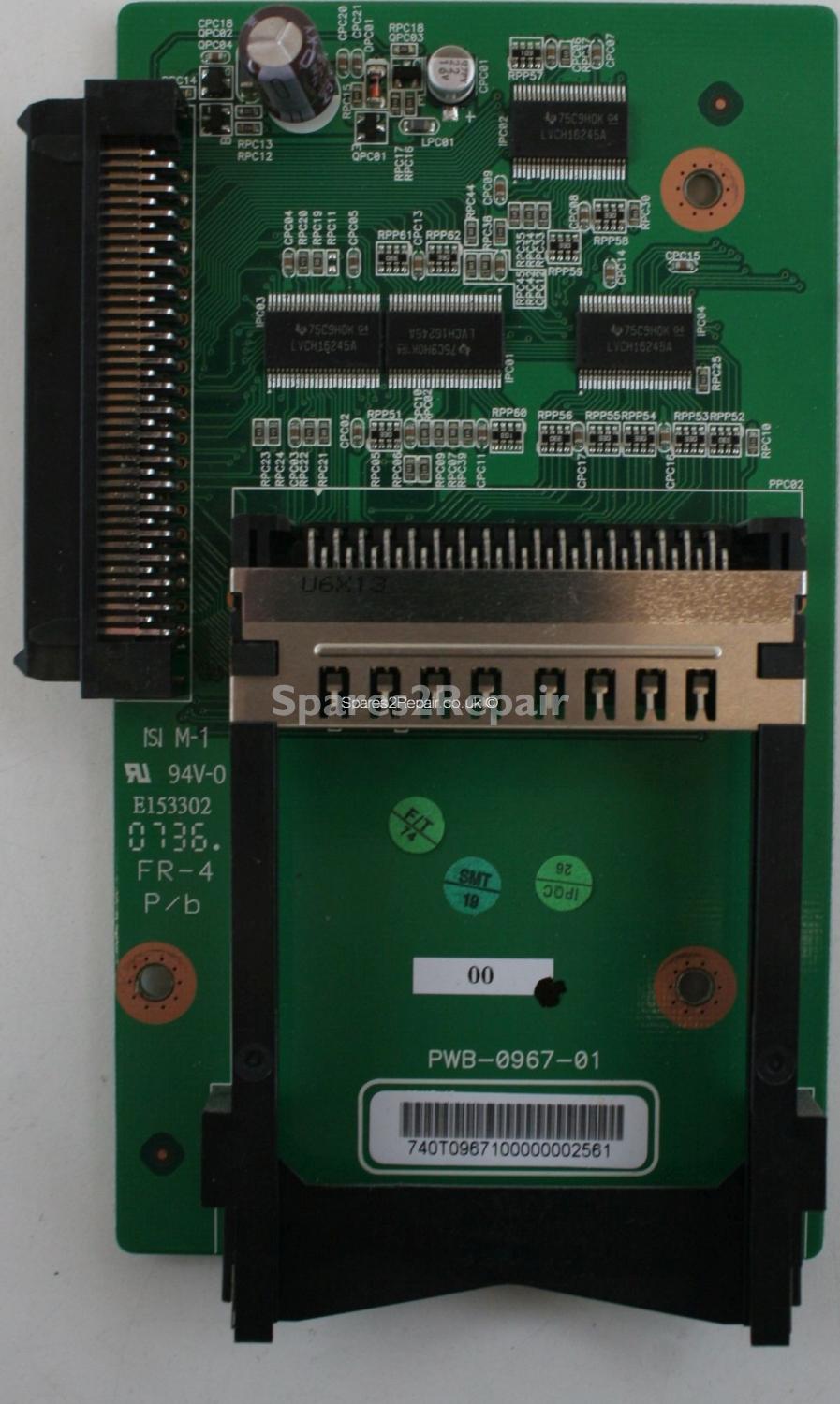 Polaroid TLU-03723B - Card Reader - PWB-0967-01 - 740T0967100000002561