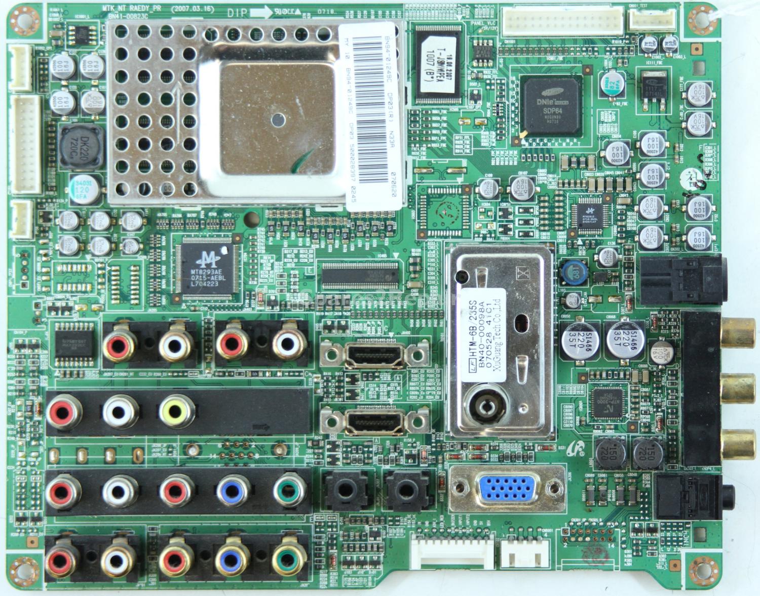 Samsung LA40S81B - Main AV - BN94-01249C - BN41-00823C - MTK_NT RAEDY_PR