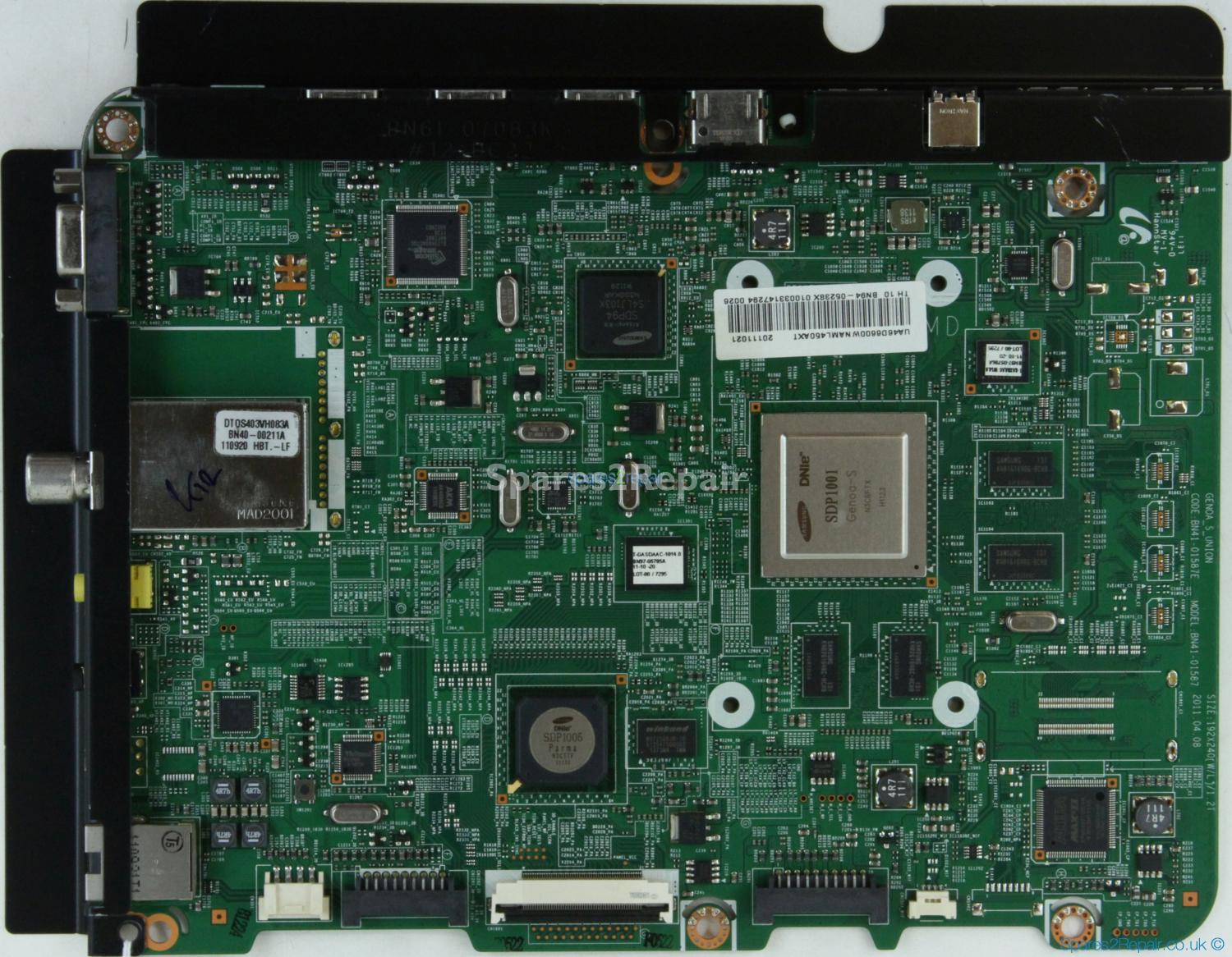 Samsung UE46D6600 - Main AV - BN94-05238X - BN41-01587E - GENOA_S_UNION