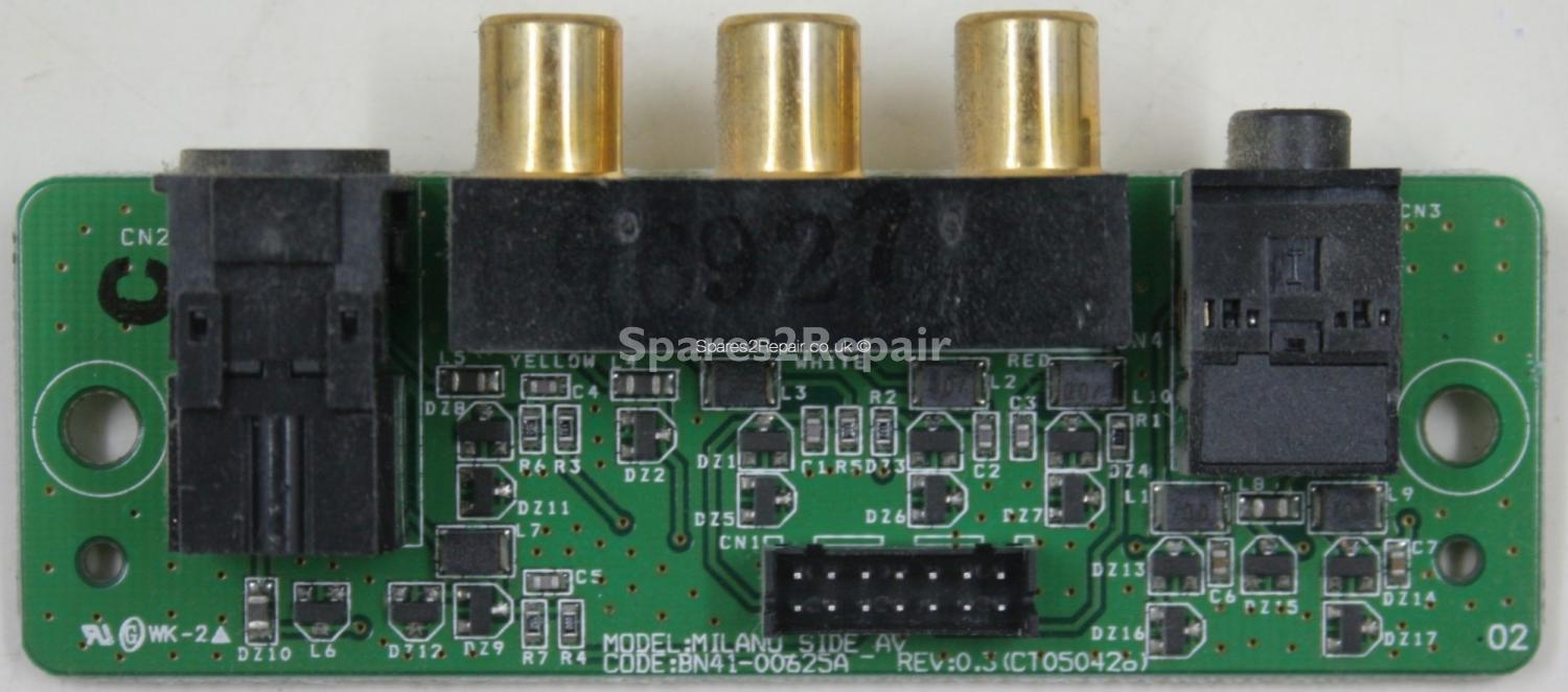 Samsung LE40N73BD - Side AV - MILANO_SIDE_AV - BN41-00625A REV 0.3