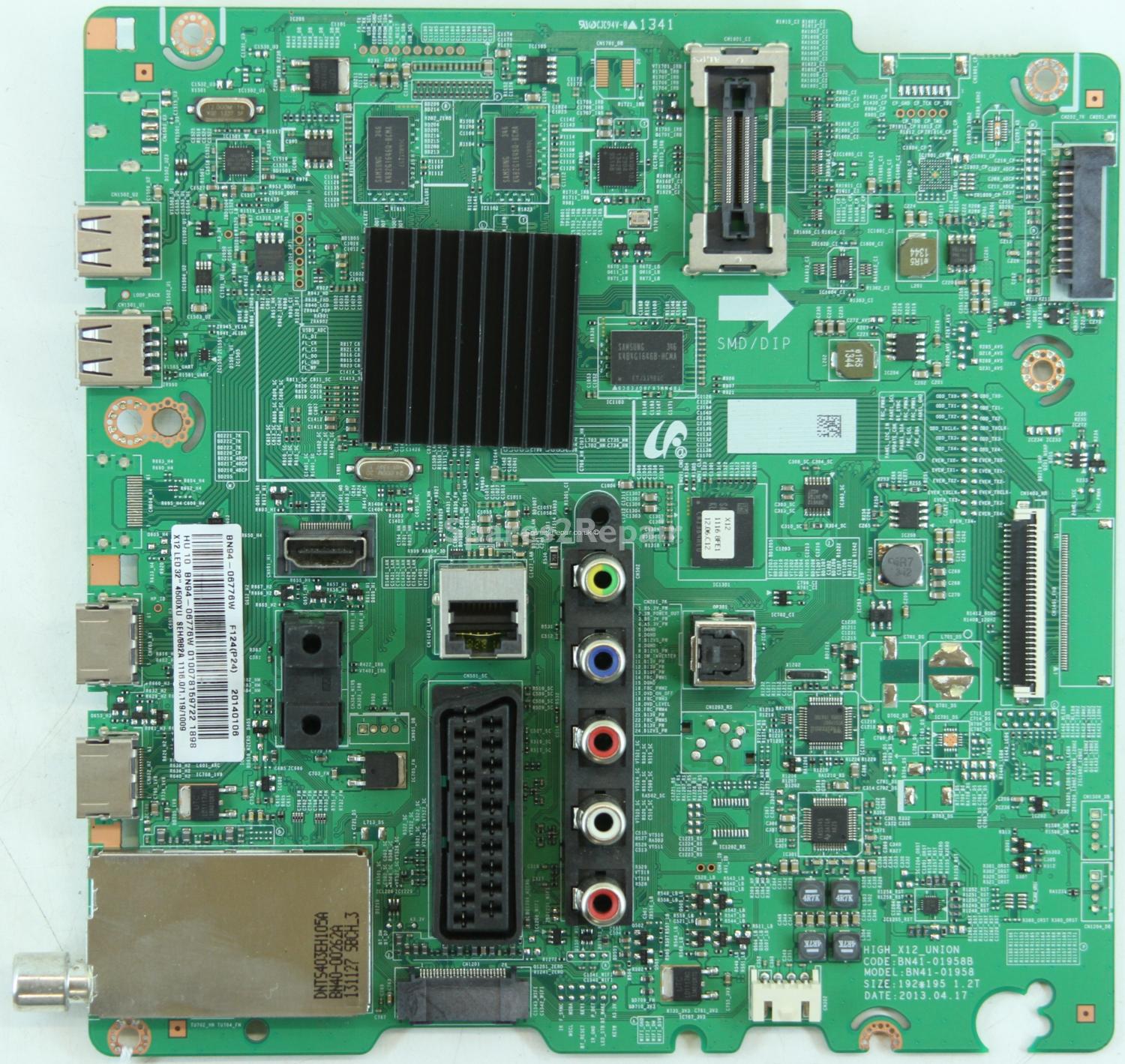 Samsung UE32F4500AK - Main AV - BN94-06776W - BN41-01958B