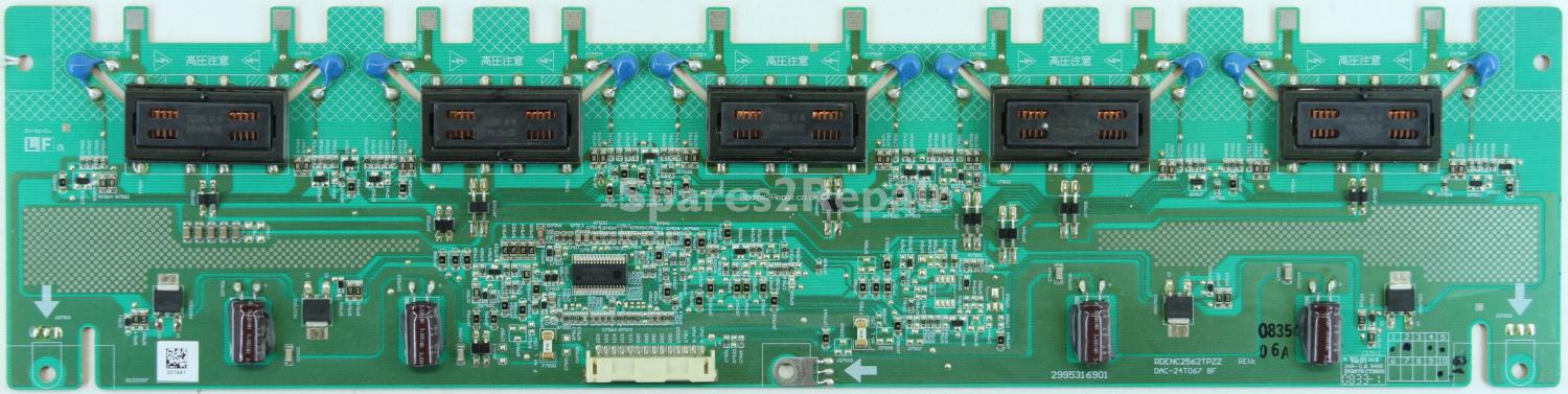 Sony KDL-32U4000 - Inverter - RDENC2562TPZZ REV06A - DAC-24T067 BF - 2995316901