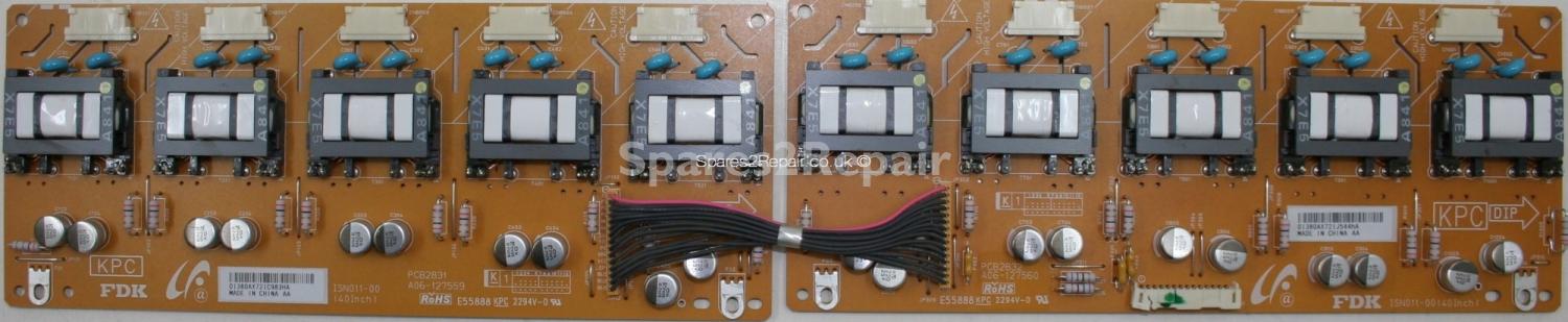 Sony KDL-40T3500 - Inverter - PCB2831 - A06-127559 - PCB2832 - A06-127560 - ISN011-00